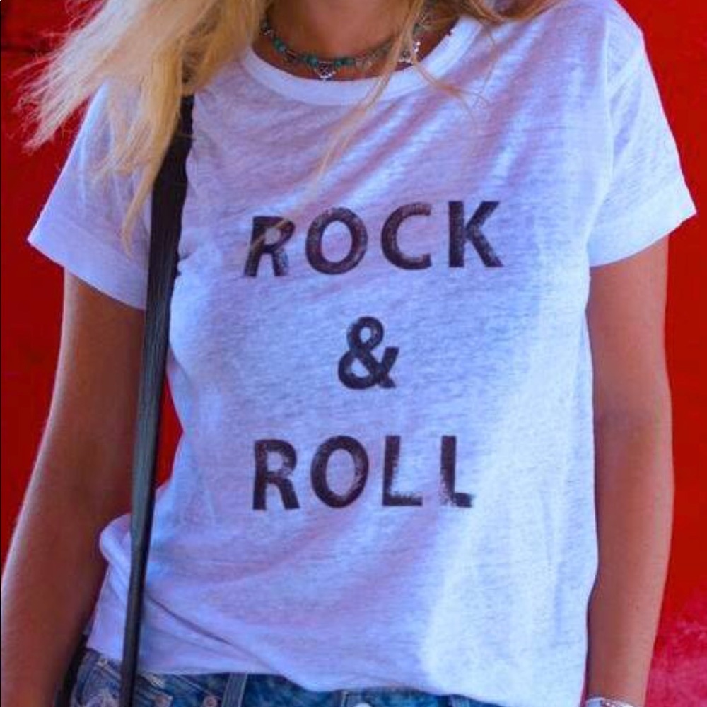 Zadig and Voltaire ‘Rock and Roll’ t shirt